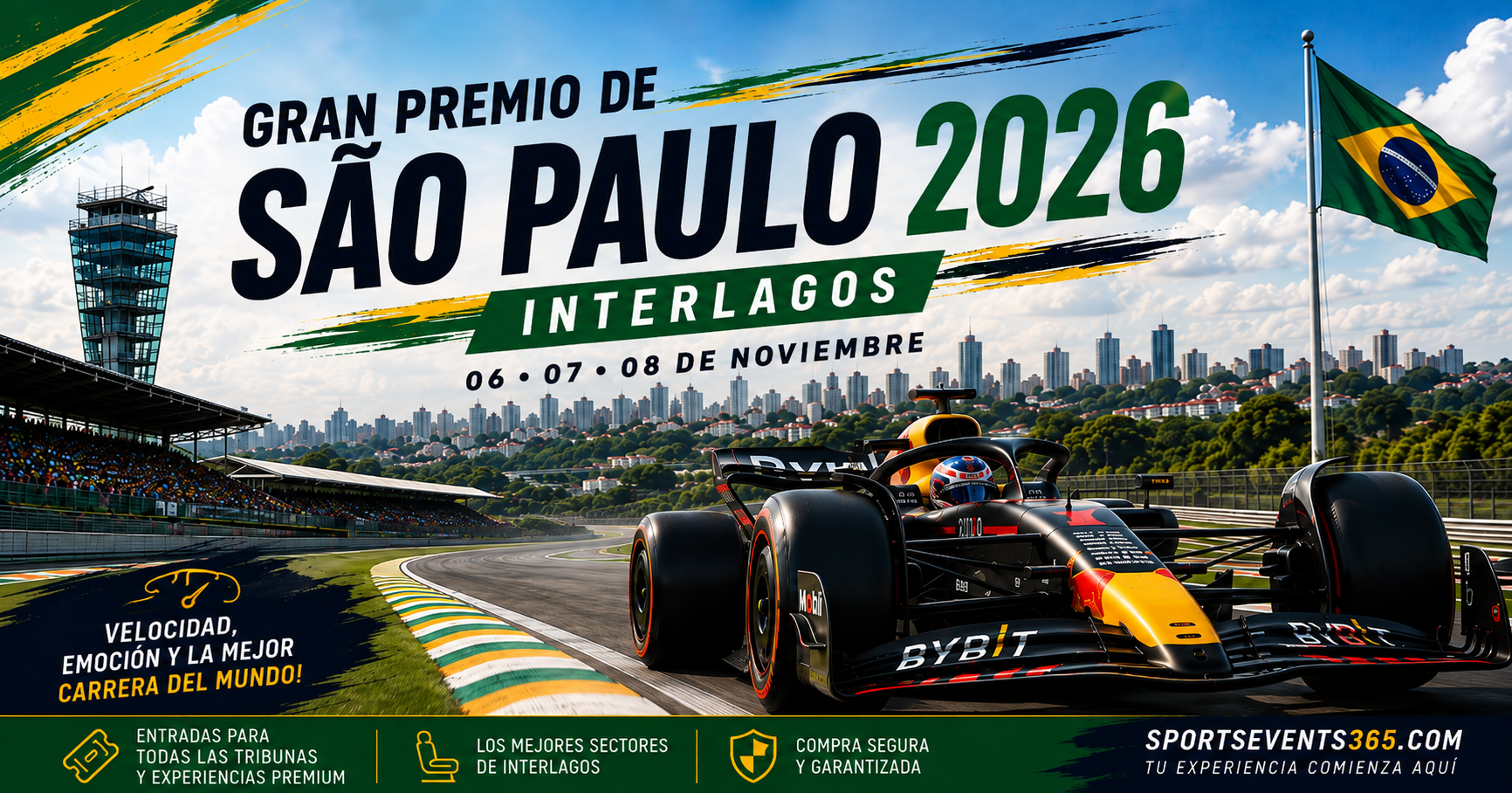 GP de Brasil: la cita imperdible en Interlagos