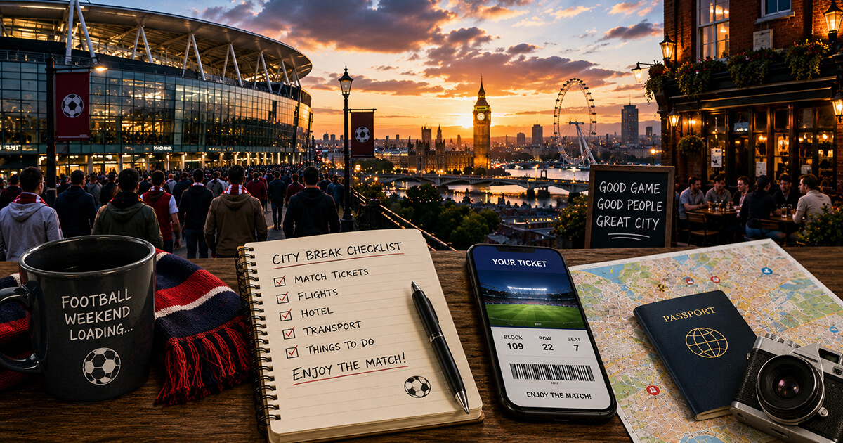 The Perfect Football City Break: How to Plan a Trip Around a Match