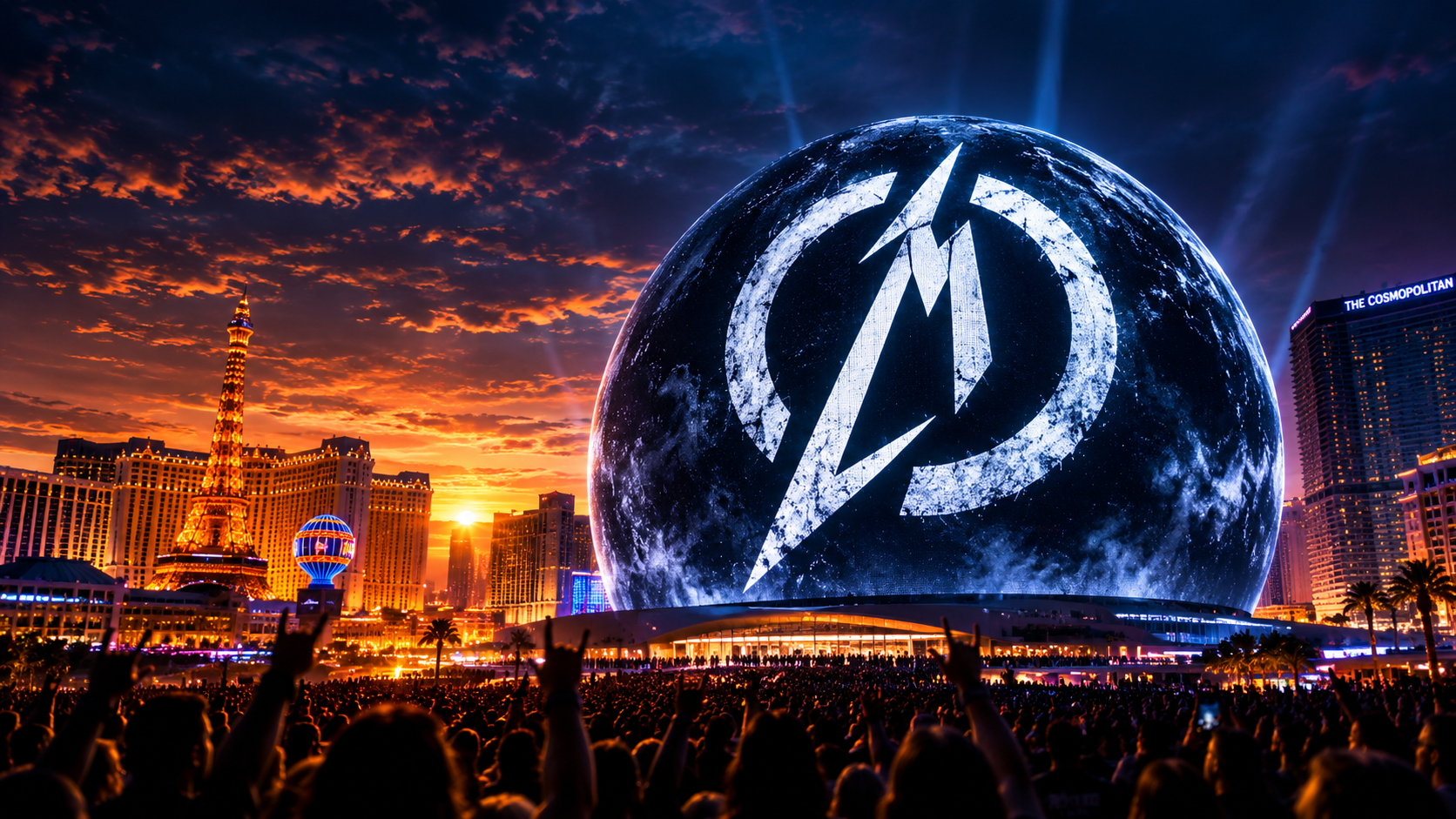 Doble dosis de Metallica en Las Vegas: ¿Qué noche vas a elegir para la experiencia Sphere?