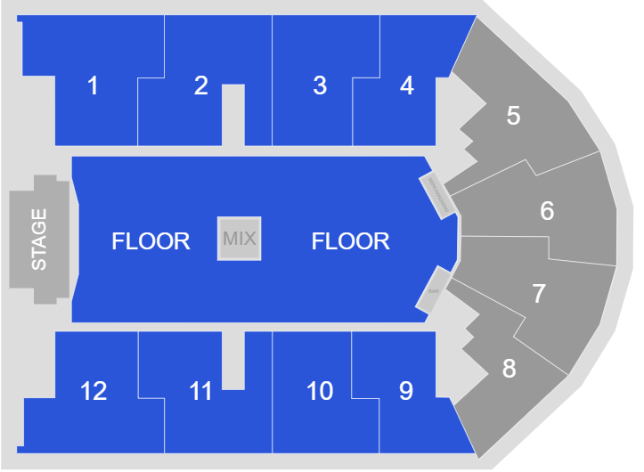 Utilita Arena Birmingham Seating Plan SeatPick