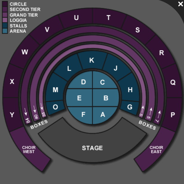 Royal Albert Hall Sitzplan Finde Die Besten Pl tze Mit SeatPick