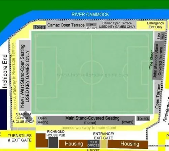 Seating plan image of Richmond Park